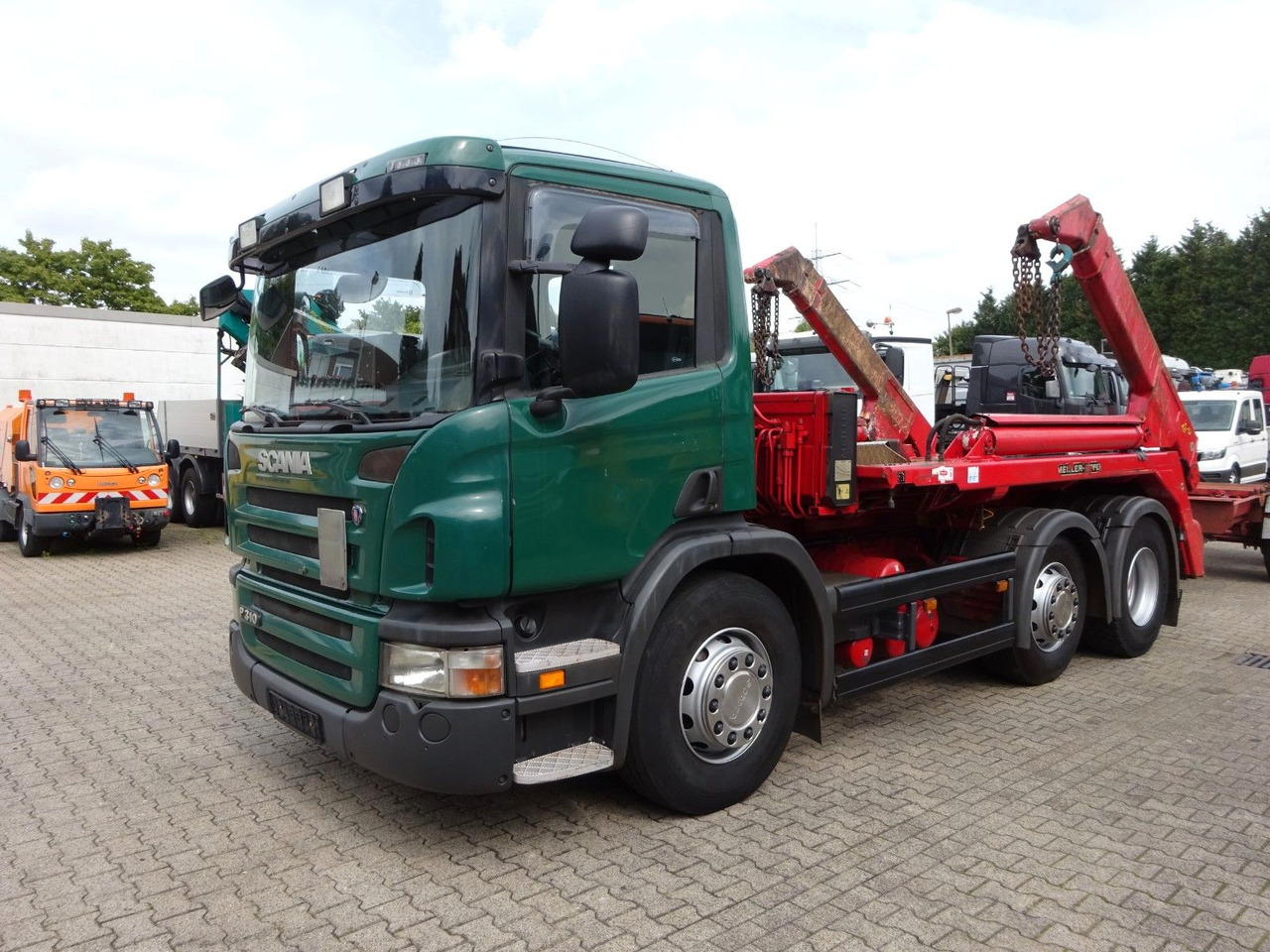 Scania P310 Absetzkipper MEILLER mit Lift+Lenkachse 6x2 - מזהיר: תמונה 2 Scania P310 Absetzkipper MEILLER mit Lift+Lenkachse 6x2 - מזהיר: תמונה 2