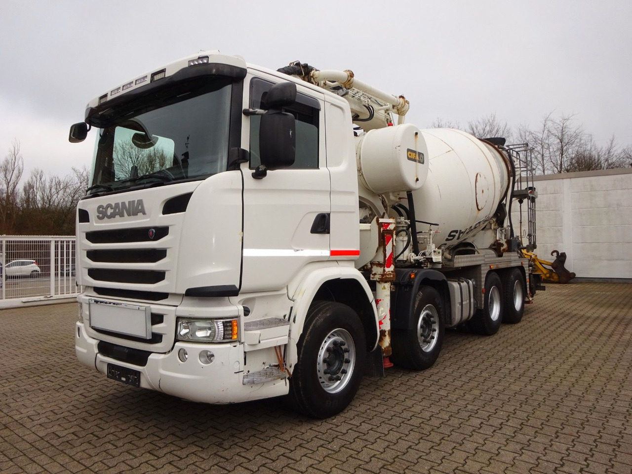 Scania PUMI CIFA 32 Meter 4 Knick. Scania PUMI CIFA 32 Meter 4 Knick * Betonpumpe - משאית משאבת בטון: תמונה 5 Scania PUMI CIFA 32 Meter 4 Knick. Scania PUMI CIFA 32 Meter 4 Knick * Betonpumpe - משאית משאבת בטון: תמונה 5