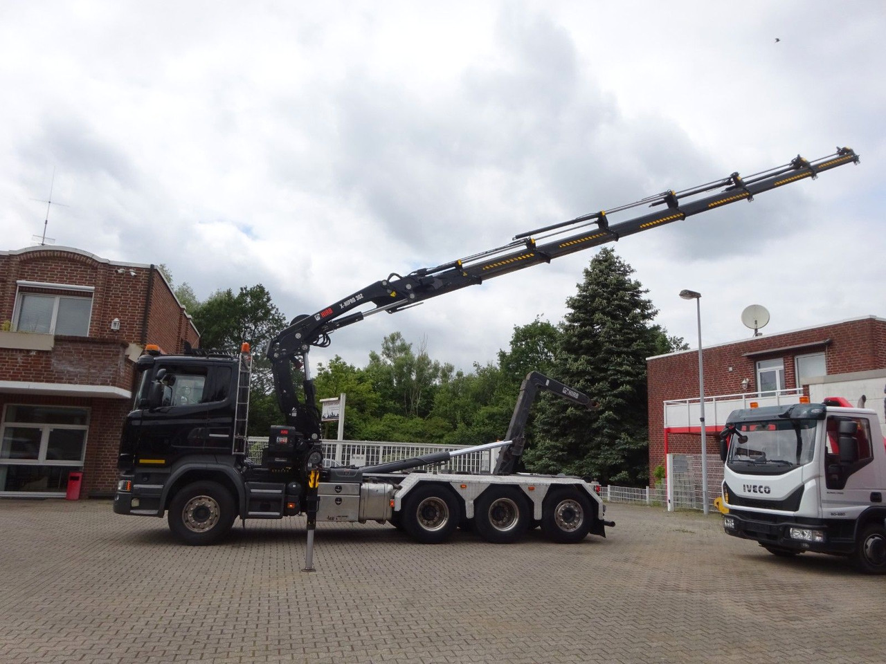 Scania R490 Abroller + HIAB 302E-6 Bj.2021 !Kran TRIDEM Scania R490 Abroller + HIAB 302E-6 Bj.2021 !Kran TRIDEM - משאית מנוף, משאית הרמת וו: תמונה 3 Scania R490 Abroller + HIAB 302E-6 Bj.2021 !Kran TRIDEM Scania R490 Abroller + HIAB 302E-6 Bj.2021 !Kran TRIDEM - משאית מנוף, משאית הרמת וו: תמונה 3