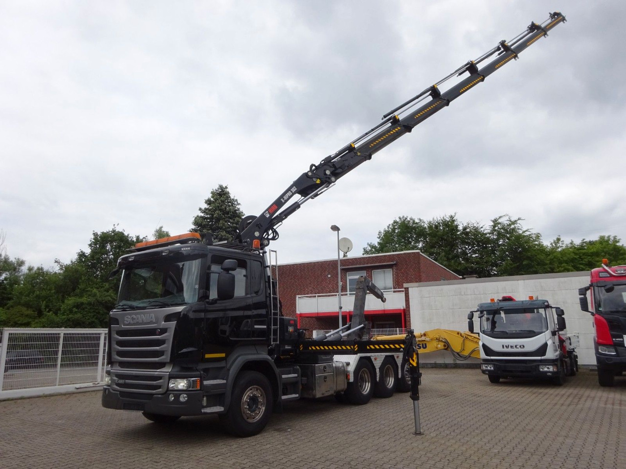 Scania R490 Abroller + HIAB 302E-6 Bj.2021 !Kran TRIDEM Scania R490 Abroller + HIAB 302E-6 Bj.2021 !Kran TRIDEM - משאית מנוף, משאית הרמת וו: תמונה 2 Scania R490 Abroller + HIAB 302E-6 Bj.2021 !Kran TRIDEM Scania R490 Abroller + HIAB 302E-6 Bj.2021 !Kran TRIDEM - משאית מנוף, משאית הרמת וו: תמונה 2