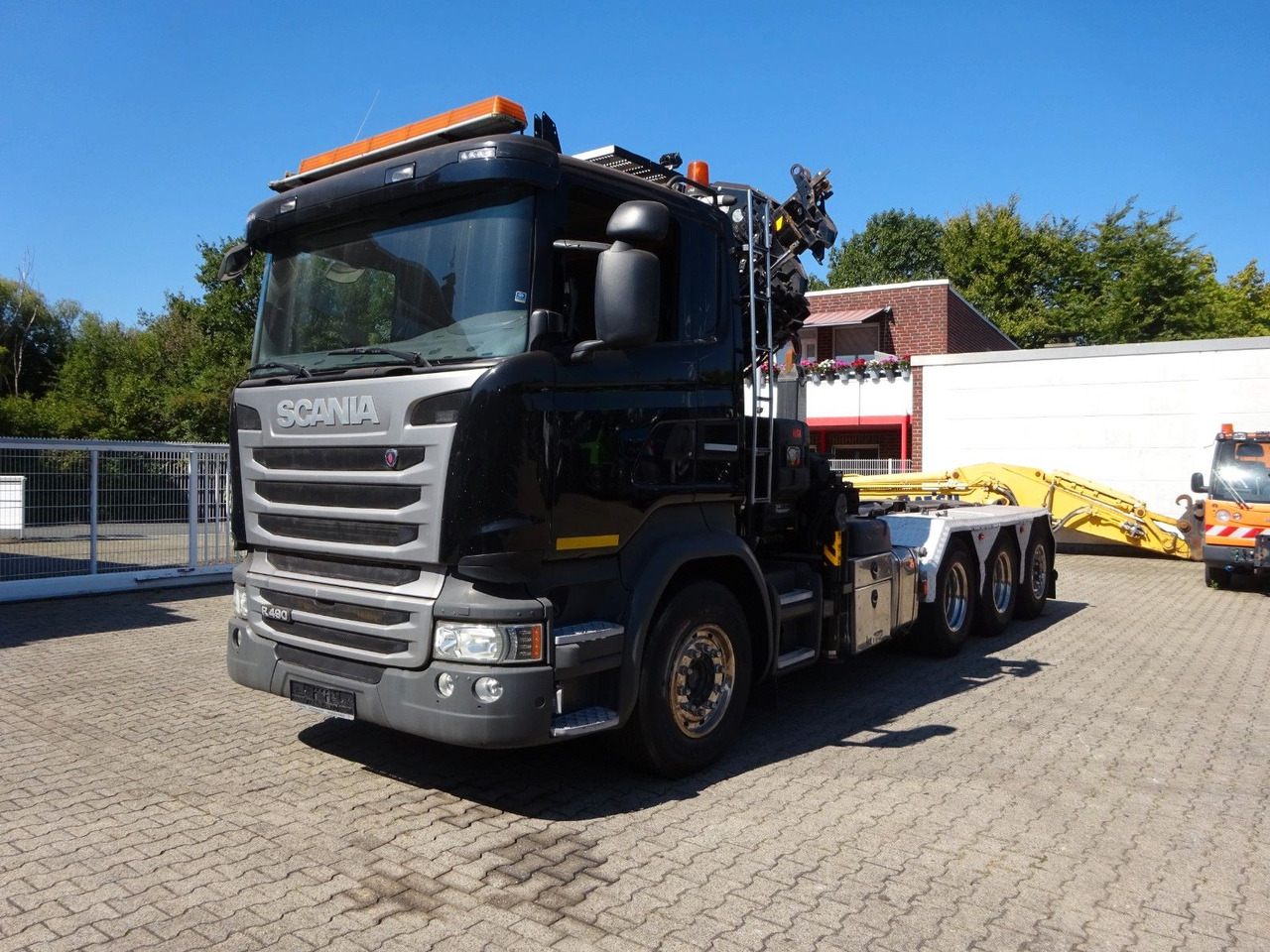 Scania R490 Abroller + HIAB 302E-6 Bj.2021 !Kran TRIDEM Scania R490 Abroller + HIAB 302E-6 Kran *BJ 2021* - משאית מנוף, משאית הרמת וו: תמונה 5 Scania R490 Abroller + HIAB 302E-6 Bj.2021 !Kran TRIDEM Scania R490 Abroller + HIAB 302E-6 Kran *BJ 2021* - משאית מנוף, משאית הרמת וו: תמונה 5