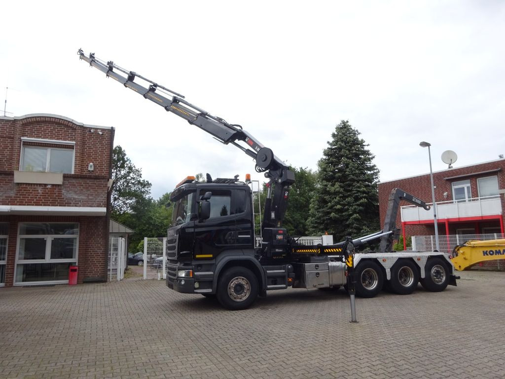 Scania R490 Abroller + HIAB 302E-6 Bj.2021 !Kran TRIDEM - משאית הרמת וו, משאית מנוף: תמונה 2 Scania R490 Abroller + HIAB 302E-6 Bj.2021 !Kran TRIDEM - משאית הרמת וו, משאית מנוף: תמונה 2