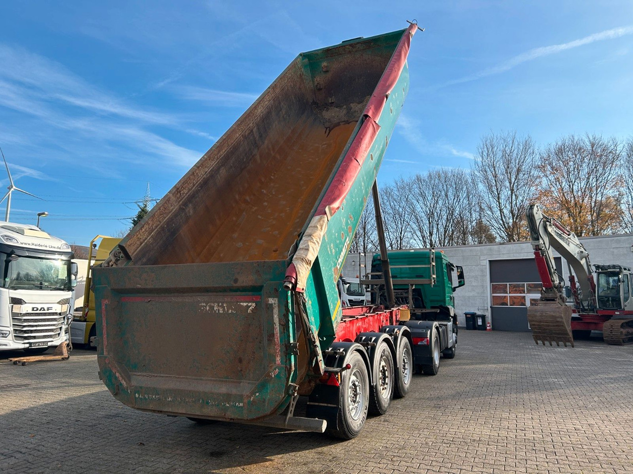 Schmitz Cargobull Stahl Kippauflieger mit Liftachse - סמיטריילר עם מזהיר: תמונה 5 Schmitz Cargobull Stahl Kippauflieger mit Liftachse - סמיטריילר עם מזהיר: תמונה 5