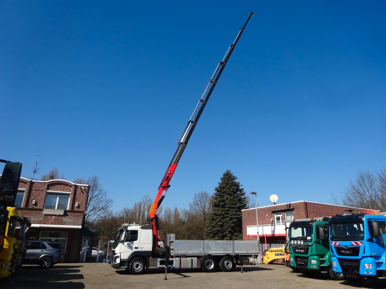 Volvo FMX 540 Pritsche + PK 33002 Kran 6x2 - משאית מנוף: תמונה 3 Volvo FMX 540 Pritsche + PK 33002 Kran 6x2 - משאית מנוף: תמונה 3
