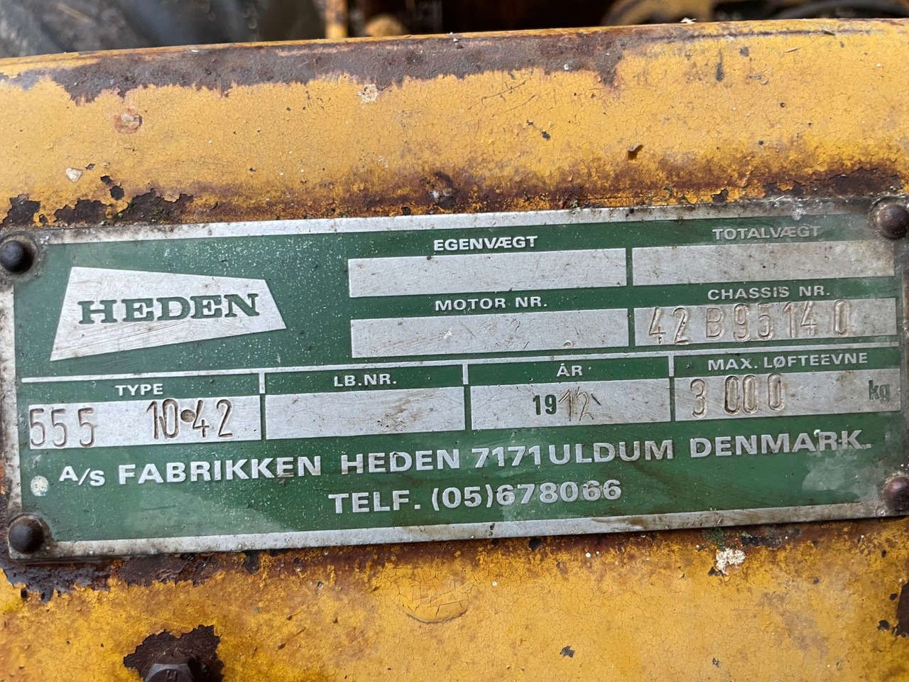 Heden Cascade Forklift - מלגזה: תמונה 5 Heden Cascade Forklift - מלגזה: תמונה 5