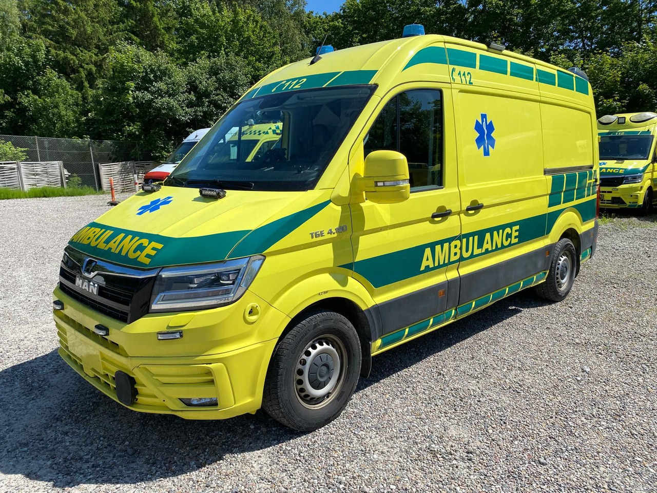 MAN TGE 4.180 Ambulance * 28 000 € netto - אמבולנס: תמונה 1 MAN TGE 4.180 Ambulance * 28 000 € netto - אמבולנס: תמונה 1