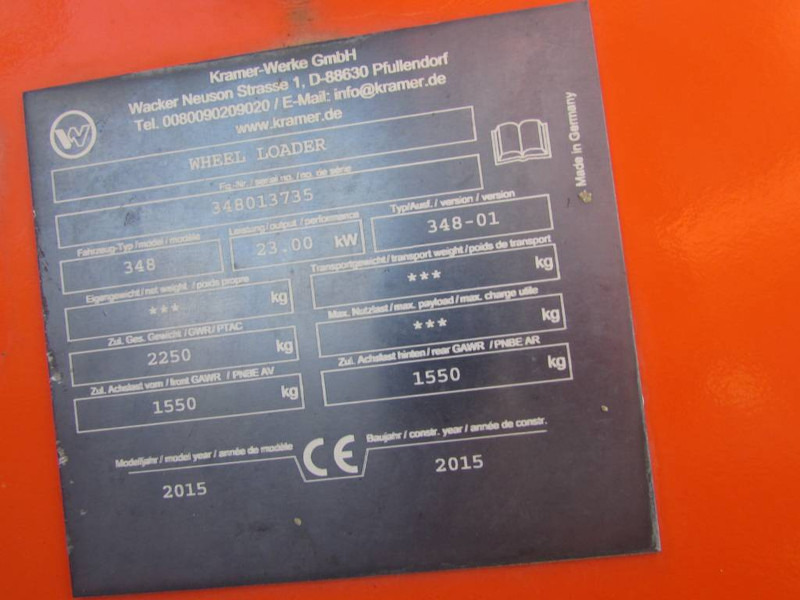 Kramer 5035 Radlader 20.000 EUR - מעמיס גלגלים: תמונה 5 Kramer 5035 Radlader 20.000 EUR - מעמיס גלגלים: תמונה 5