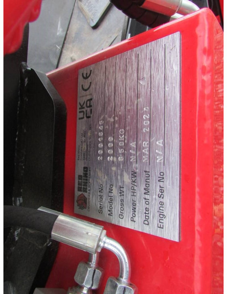 Red Rhino 2000 Brecheranlage mit RedRhino Powerpack - מגרסה ניידת: תמונה 4 Red Rhino 2000 Brecheranlage mit RedRhino Powerpack - מגרסה ניידת: תמונה 4
