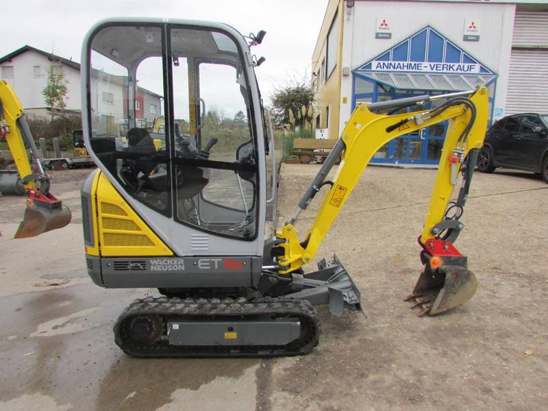 WACKER NEUSON ET 16 Minibagger 22.500 EUR hydr. Schnellwechsler - מיני מחפר: תמונה 1 WACKER NEUSON ET 16 Minibagger 22.500 EUR hydr. Schnellwechsler - מיני מחפר: תמונה 1