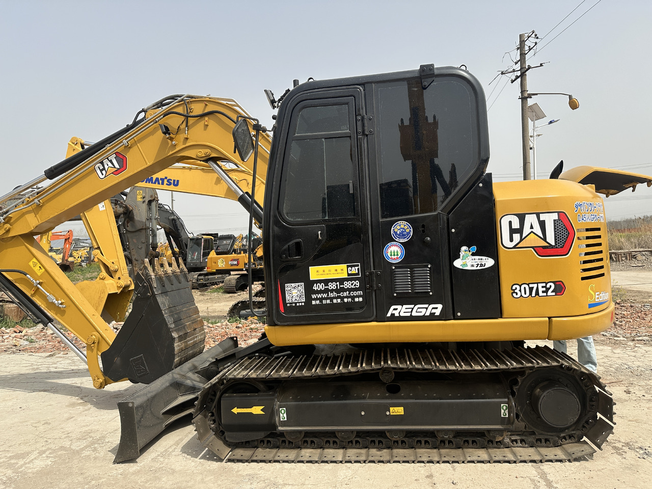 CATERPILLAR 307E2 - מיני מחפר: תמונה 1 CATERPILLAR 307E2 - מיני מחפר: תמונה 1