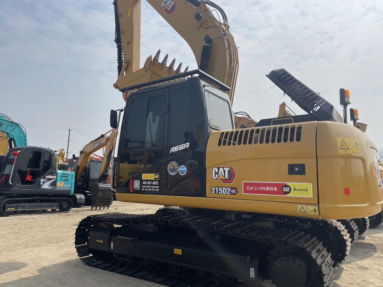 CATERPILLAR 315D2GC - מחפר סורק: תמונה 1 CATERPILLAR 315D2GC - מחפר סורק: תמונה 1
