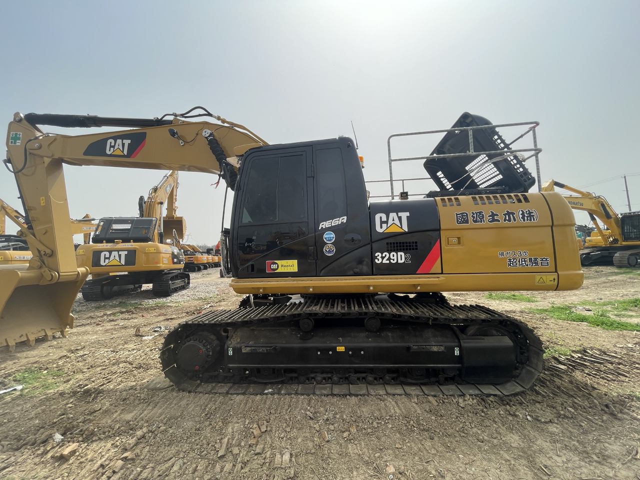CATERPILLAR 329D2 - מחפר סורק: תמונה 1 CATERPILLAR 329D2 - מחפר סורק: תמונה 1