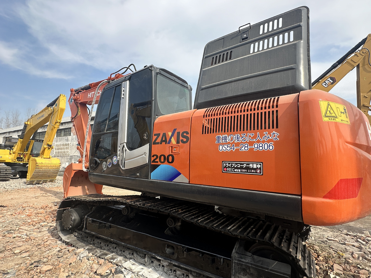HITACHI ZX200-3 - מחפר סורק: תמונה 3 HITACHI ZX200-3 - מחפר סורק: תמונה 3