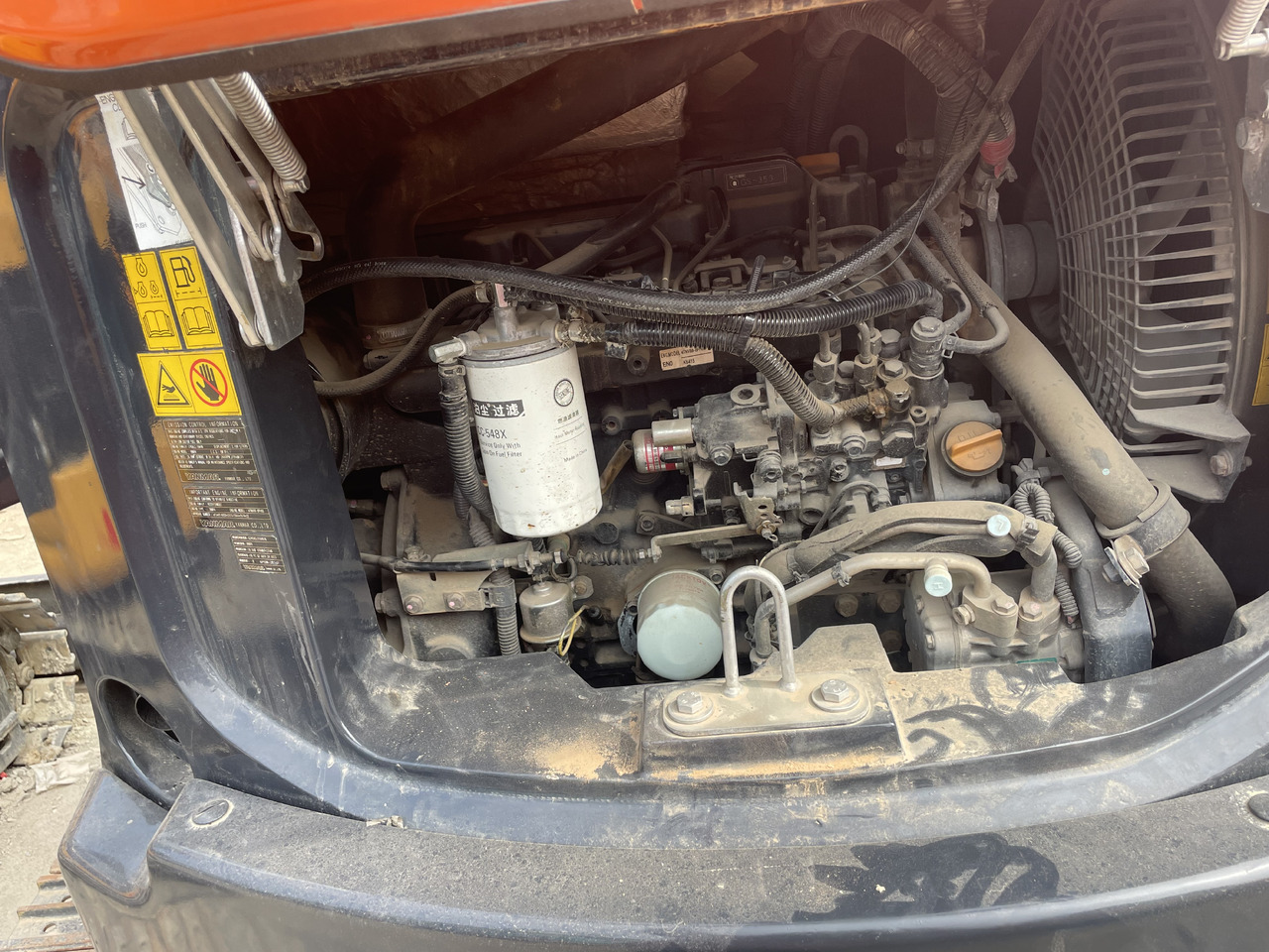 HITACHI ZX55 - מיני מחפר: תמונה 4 HITACHI ZX55 - מיני מחפר: תמונה 4