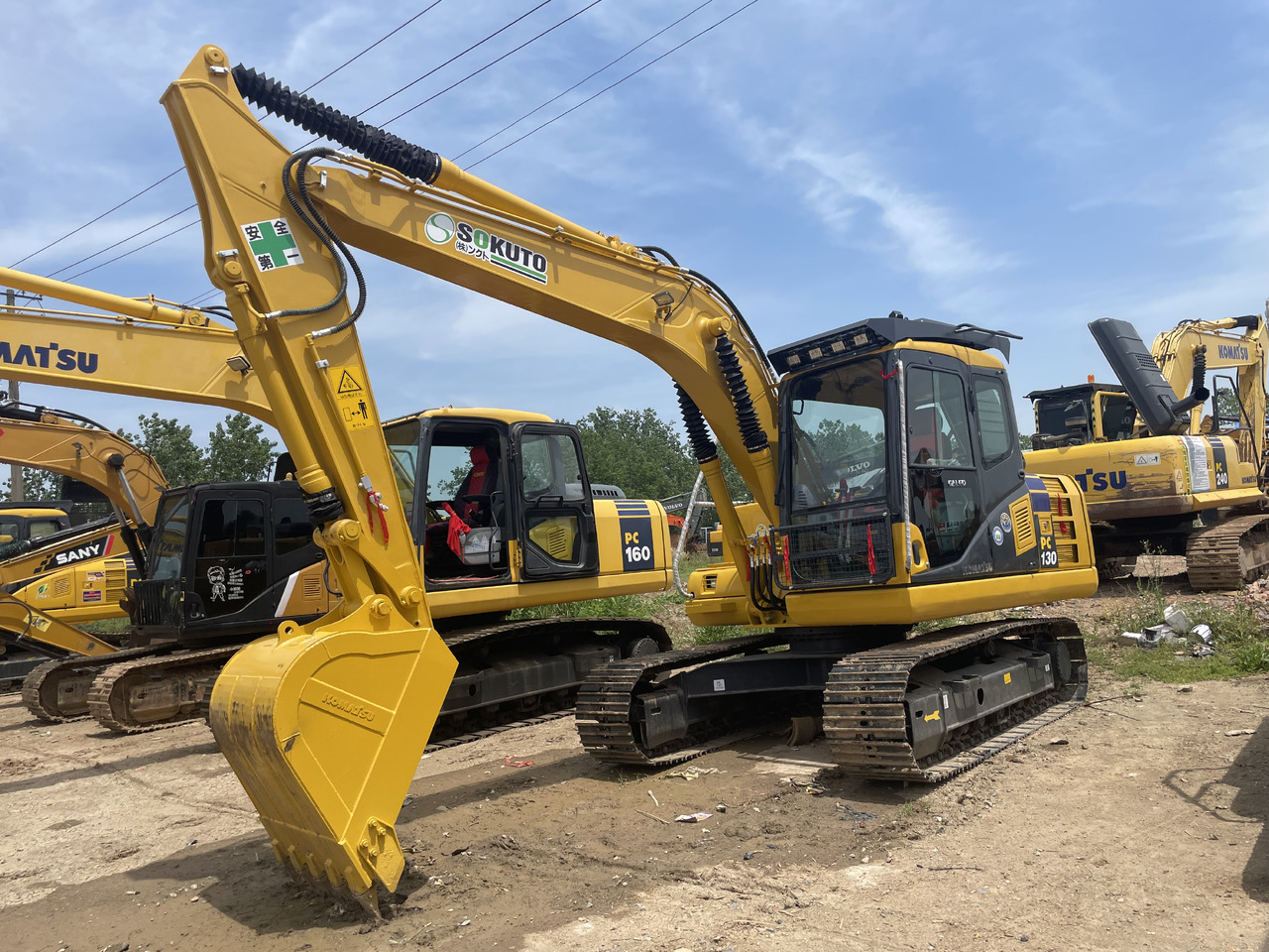 KOMATSU PC 130-7 - מיני מחפר: תמונה 3 KOMATSU PC 130-7 - מיני מחפר: תמונה 3