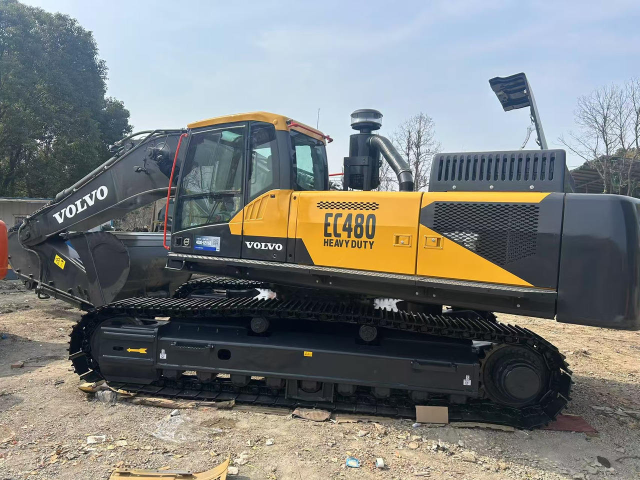 Volvo EC480 - מחפר סורק: תמונה 1 Volvo EC480 - מחפר סורק: תמונה 1