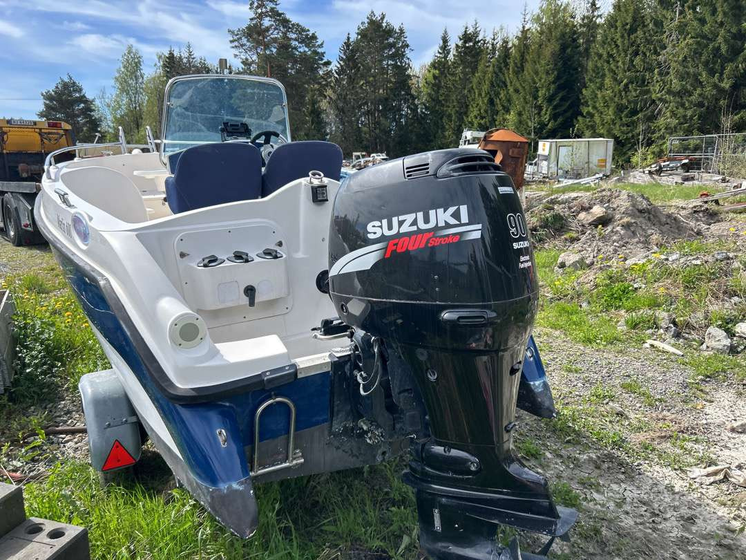 19 fots Båt Viksund Marlin 600 + båtmotor Suzuki 90 Hk - מכונות אחרות: תמונה 4 19 fots Båt Viksund Marlin 600 + båtmotor Suzuki 90 Hk - מכונות אחרות: תמונה 4