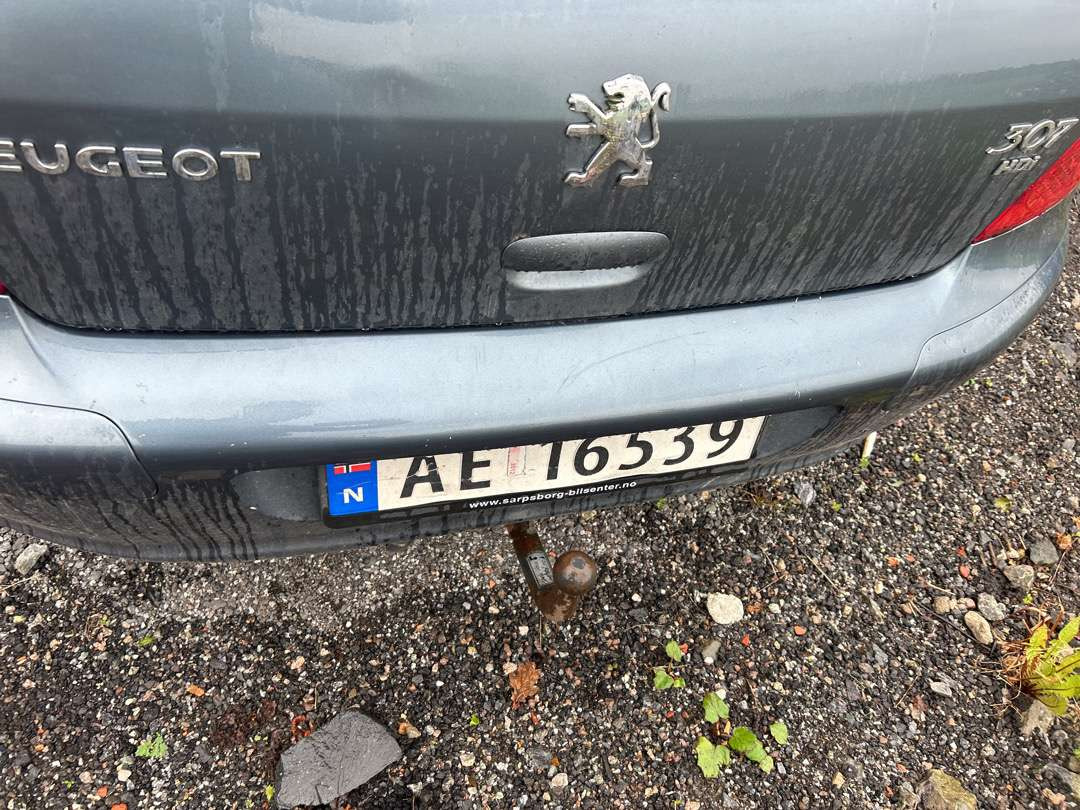 2007 Personbil PEUGEOT 307 EU-godkjent - מכונית: תמונה 5 2007 Personbil PEUGEOT 307 EU-godkjent - מכונית: תמונה 5