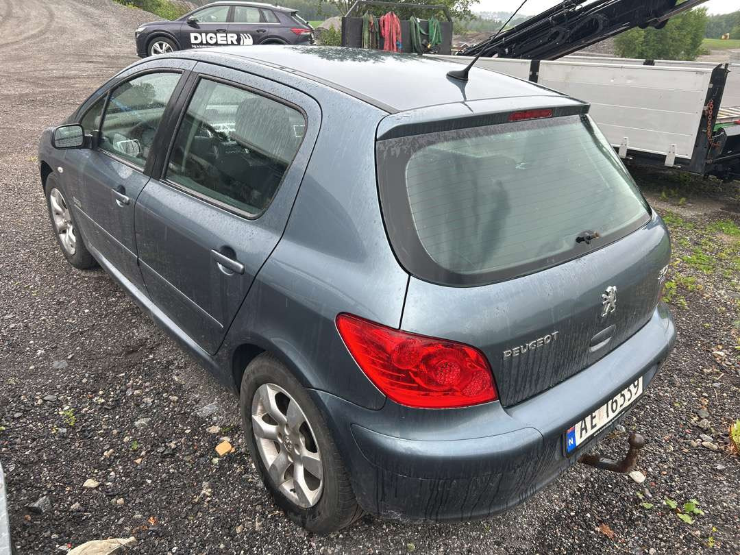 2007 Personbil PEUGEOT 307 EU-godkjent - מכונית: תמונה 4 2007 Personbil PEUGEOT 307 EU-godkjent - מכונית: תמונה 4
