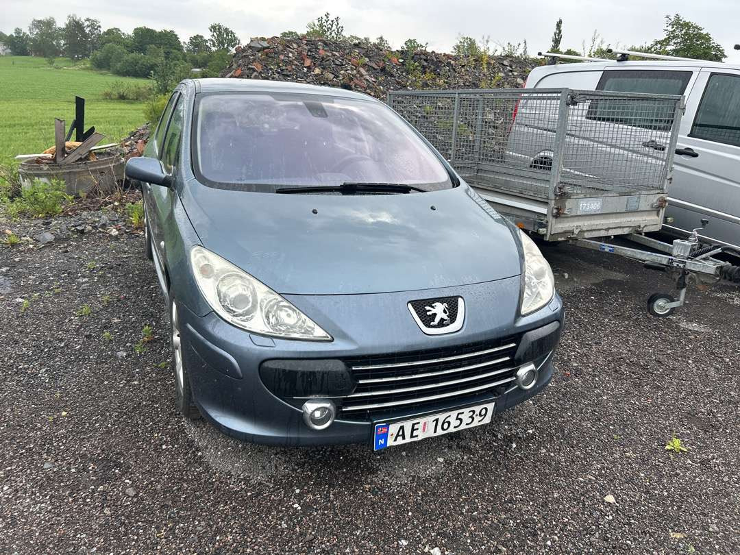 2007 Personbil PEUGEOT 307 EU-godkjent - מכונית: תמונה 2 2007 Personbil PEUGEOT 307 EU-godkjent - מכונית: תמונה 2
