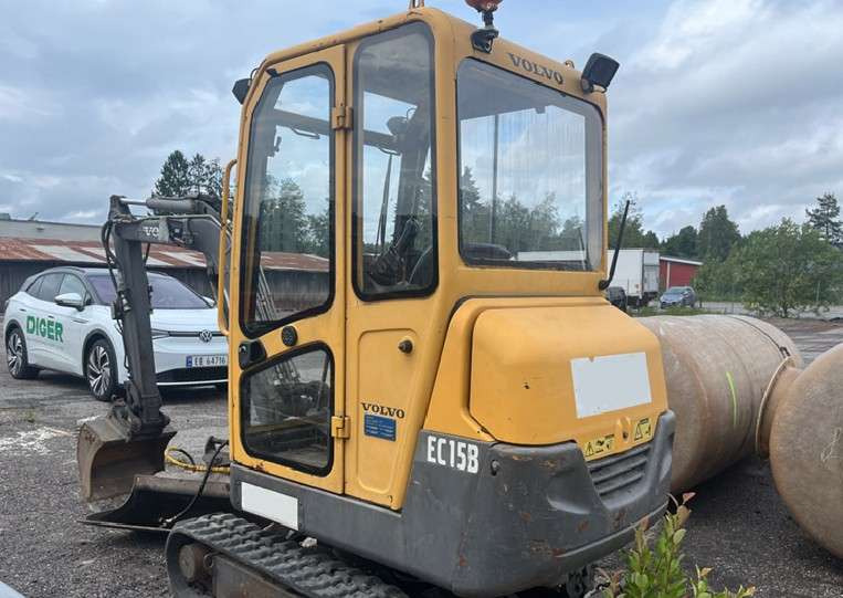 2007 Volvo Ec15p - מיני מחפר: תמונה 2 2007 Volvo Ec15p - מיני מחפר: תמונה 2