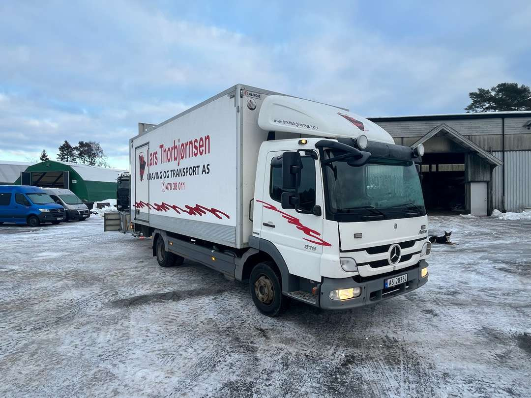 2011 Mercedes-Benz putebil/skapbil EU-godkjent (NY minstepris) - משאית תיבה: תמונה 2 2011 Mercedes-Benz putebil/skapbil EU-godkjent (NY minstepris) - משאית תיבה: תמונה 2