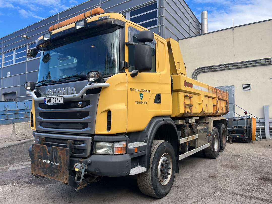 2011 Scania G400 Tippbil (selges på vegne av kommune) - מזהיר: תמונה 1 2011 Scania G400 Tippbil (selges på vegne av kommune) - מזהיר: תמונה 1