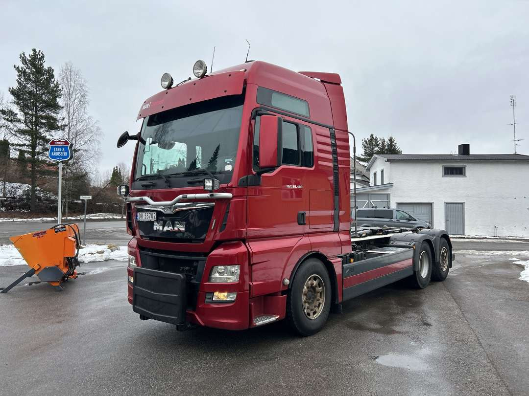 2014 MAN TGX 26.480 Krokbil EU-godkjent Euroklasse 6T - משאית הרמת וו: תמונה 1 2014 MAN TGX 26.480 Krokbil EU-godkjent Euroklasse 6T - משאית הרמת וו: תמונה 1