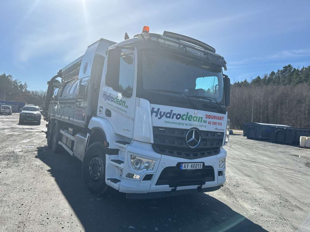 2019 Kombibil MERCEDES-BENZ AROCS 2543 KDIR EU-godkjent Euroklasse 6T - משאית ואקום: תמונה 2 2019 Kombibil MERCEDES-BENZ AROCS 2543 KDIR EU-godkjent Euroklasse 6T - משאית ואקום: תמונה 2