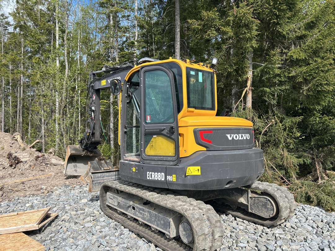 2024 Beltegraver Volvo ECR 88D PRO S50 feste - מחפר: תמונה 4 2024 Beltegraver Volvo ECR 88D PRO S50 feste - מחפר: תמונה 4