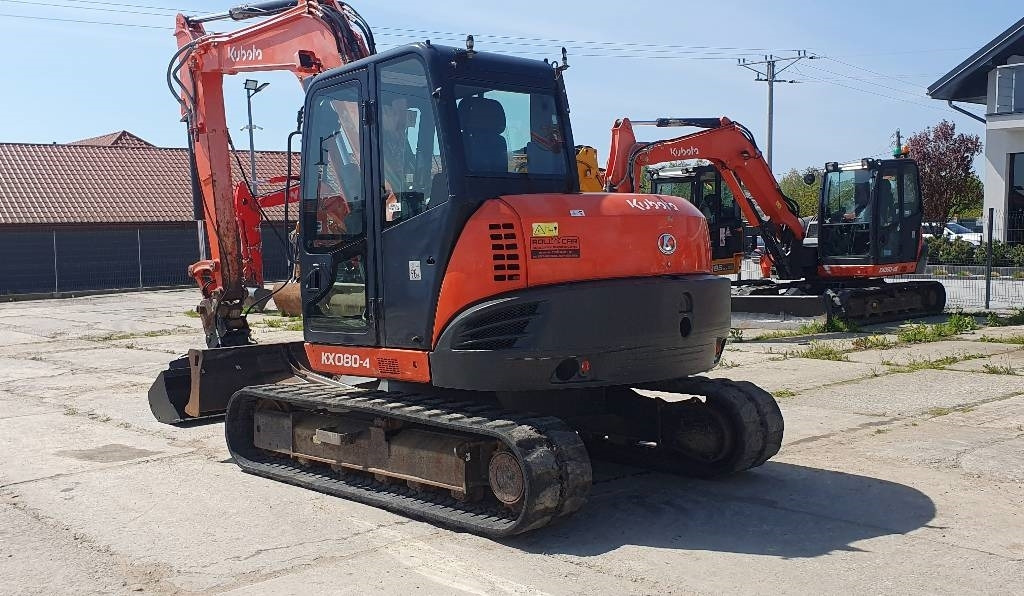 Kubota KX 080-4 - מיני מחפר: תמונה 2 Kubota KX 080-4 - מיני מחפר: תמונה 2