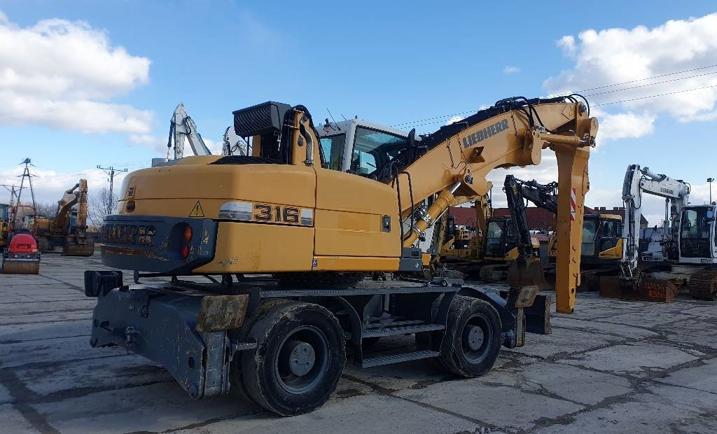 Liebherr A 316 Litronic - מטפל בפסולת/ תעשייתי: תמונה 4 Liebherr A 316 Litronic - מטפל בפסולת/ תעשייתי: תמונה 4