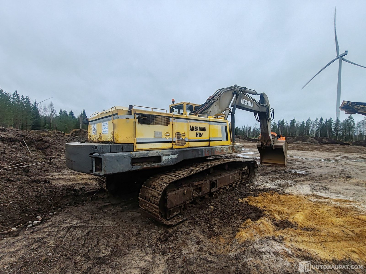 Åkerman H16D kaivinkone, 1992, Kurikka - מחפר סורק: תמונה 5 Åkerman H16D kaivinkone, 1992, Kurikka - מחפר סורק: תמונה 5