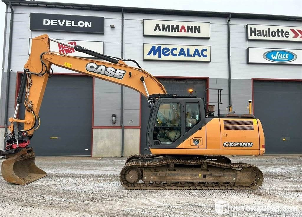 Case CX210D, 2016, 11,200 h Excavator, Lempäälä - מחפר סורק: תמונה 1 Case CX210D, 2016, 11,200 h Excavator, Lempäälä - מחפר סורק: תמונה 1