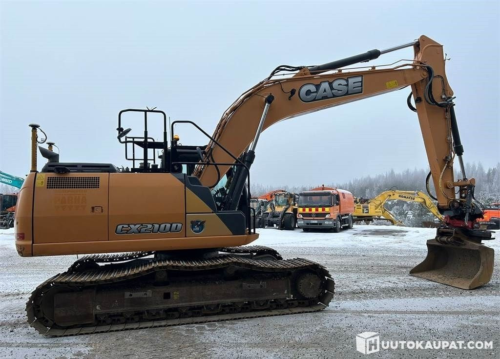 Case CX210D, 2016, 11,200 h Excavator, Lempäälä - מחפר סורק: תמונה 2 Case CX210D, 2016, 11,200 h Excavator, Lempäälä - מחפר סורק: תמונה 2