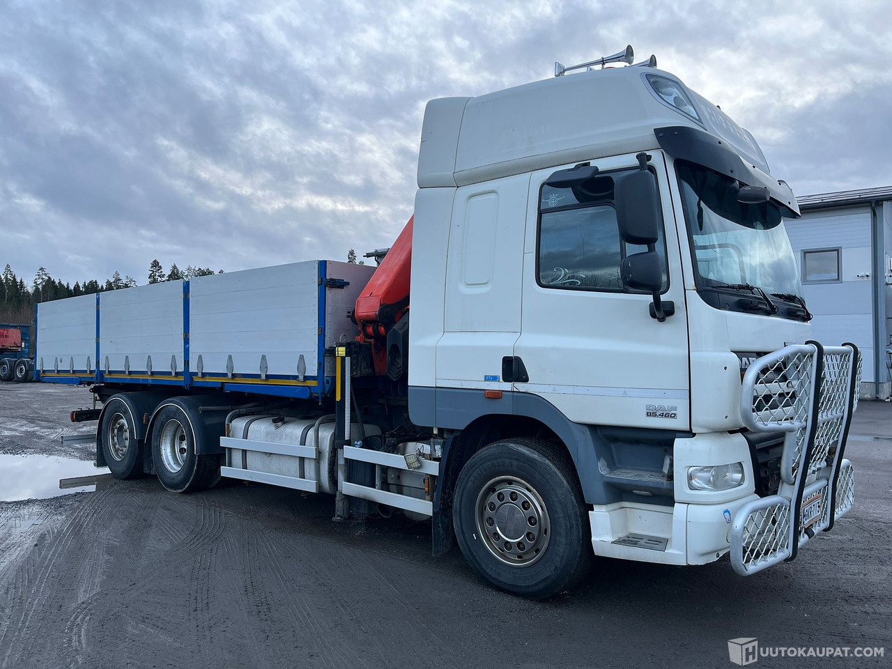 Daf CF85.460 FAN, 2013, Kangasala - משאית צד נופל/ שטוחה, משאית מנוף: תמונה 2 Daf CF85.460 FAN, 2013, Kangasala - משאית צד נופל/ שטוחה, משאית מנוף: תמונה 2