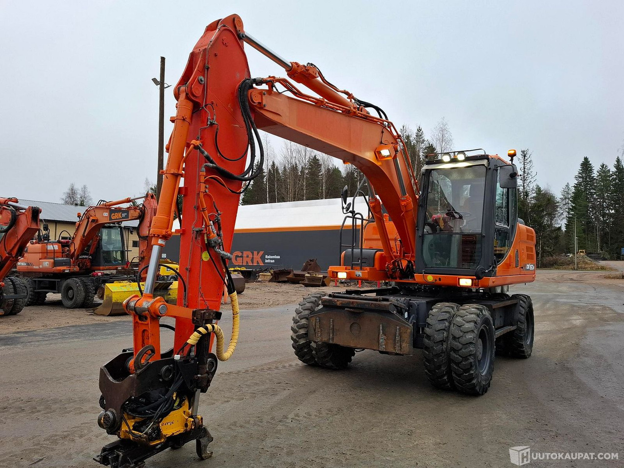 Doosan DX160W-3, 2013, Sonkajärvi - מחפר גלגלים: תמונה 1 Doosan DX160W-3, 2013, Sonkajärvi - מחפר גלגלים: תמונה 1