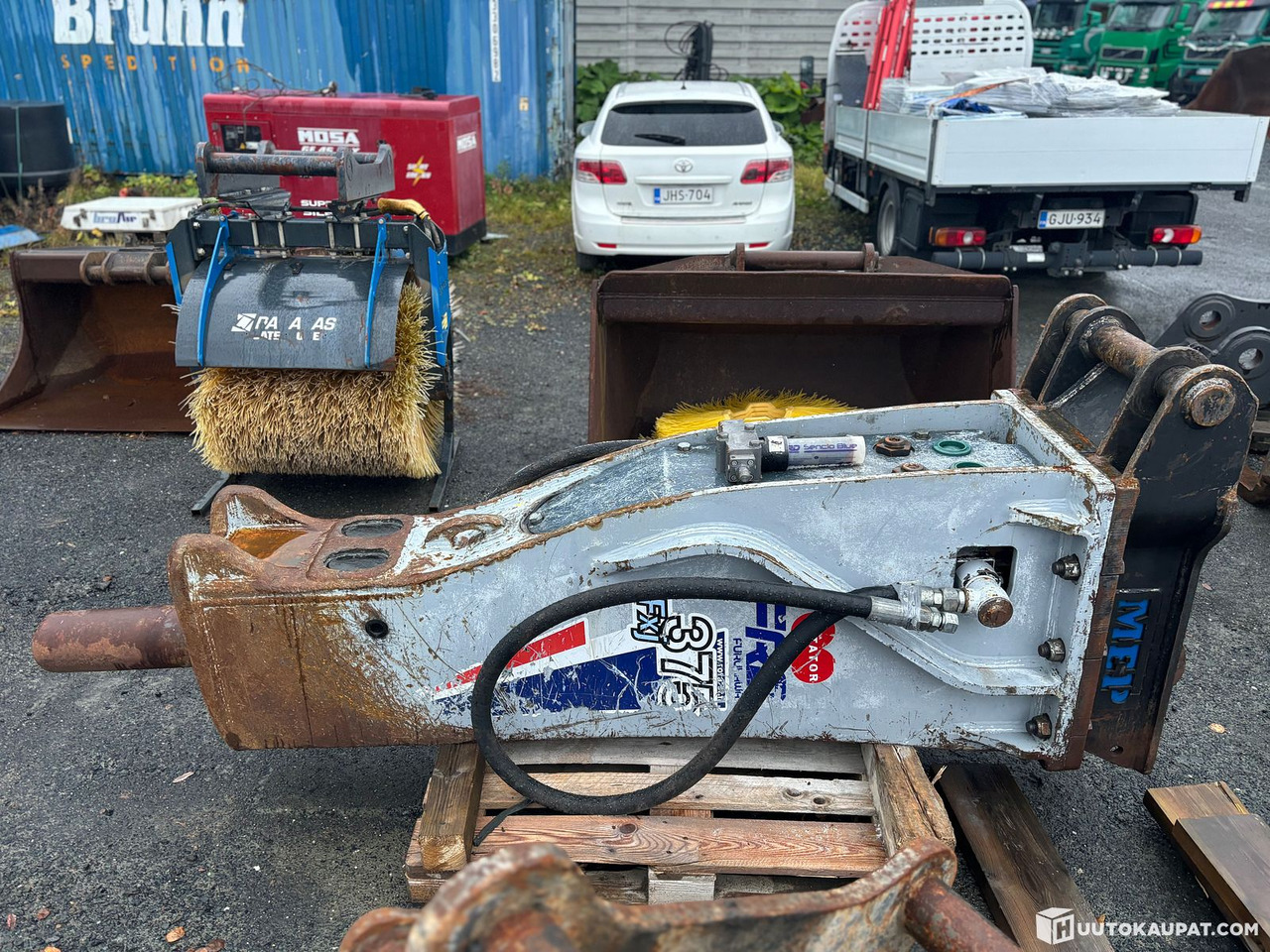 Furukawa 375 FXJ + NTP30 MEP coupler. Hydraulic breaker. 2015, Tornio - פטיש הידרולי: תמונה 1 Furukawa 375 FXJ + NTP30 MEP coupler. Hydraulic breaker. 2015, Tornio - פטיש הידרולי: תמונה 1