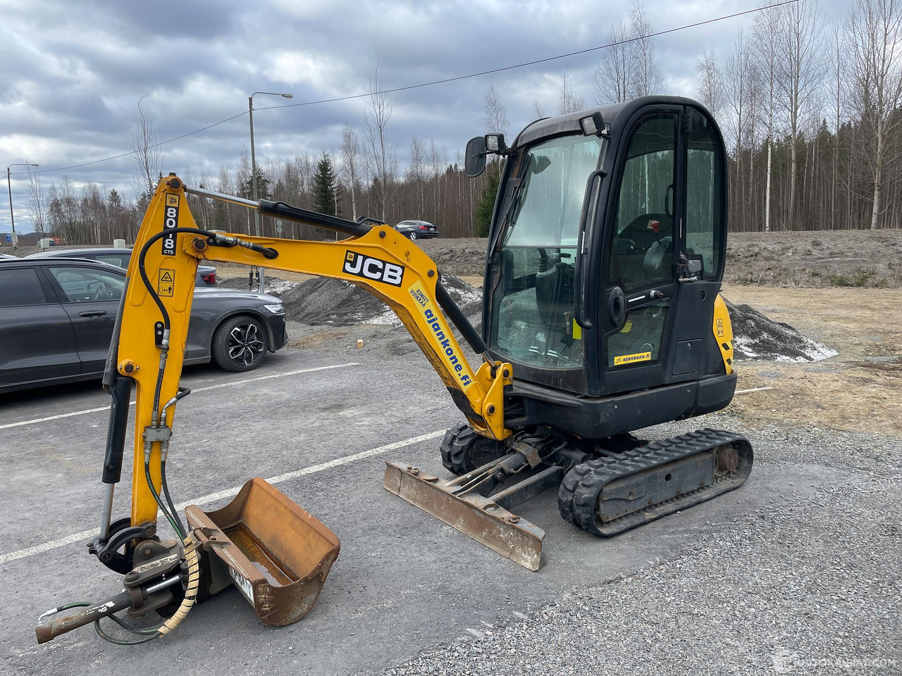 JCB 8081 Kaivinkone, Leviävällä alavaunulla, Muurame - מכונת בנייה: תמונה 1 JCB 8081 Kaivinkone, Leviävällä alavaunulla, Muurame - מכונת בנייה: תמונה 1