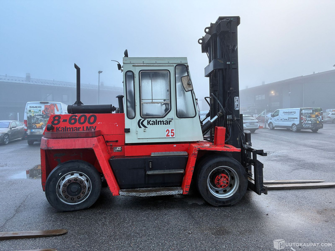 Kalmar 8-600 Trukki, Lieto - מלגזה: תמונה 3 Kalmar 8-600 Trukki, Lieto - מלגזה: תמונה 3
