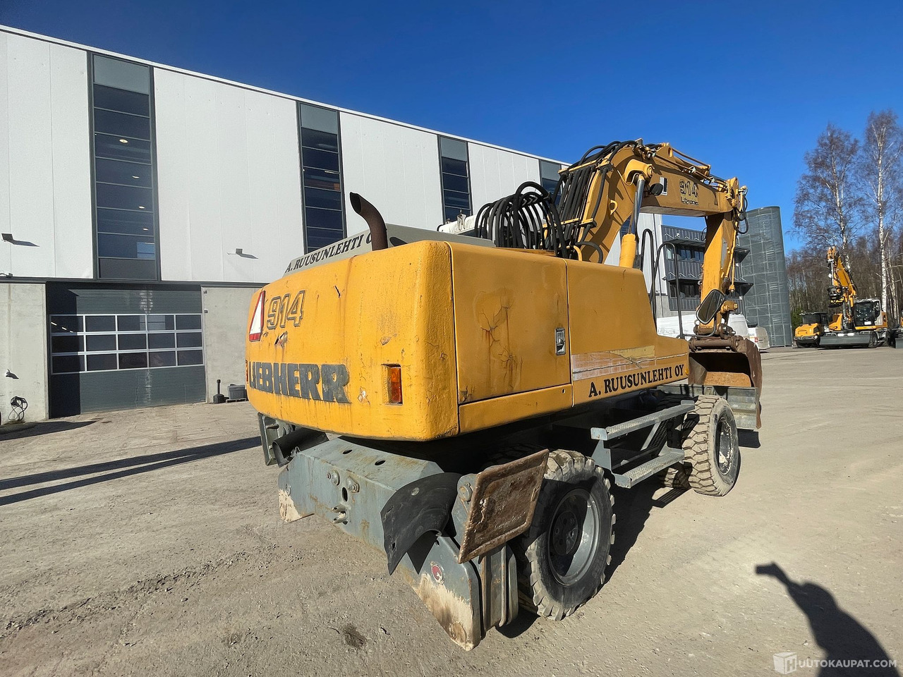 Liebherr A 914, 1998 Kaivinkone, Tuusula - מחפר גלגלים: תמונה 5 Liebherr A 914, 1998 Kaivinkone, Tuusula - מחפר גלגלים: תמונה 5
