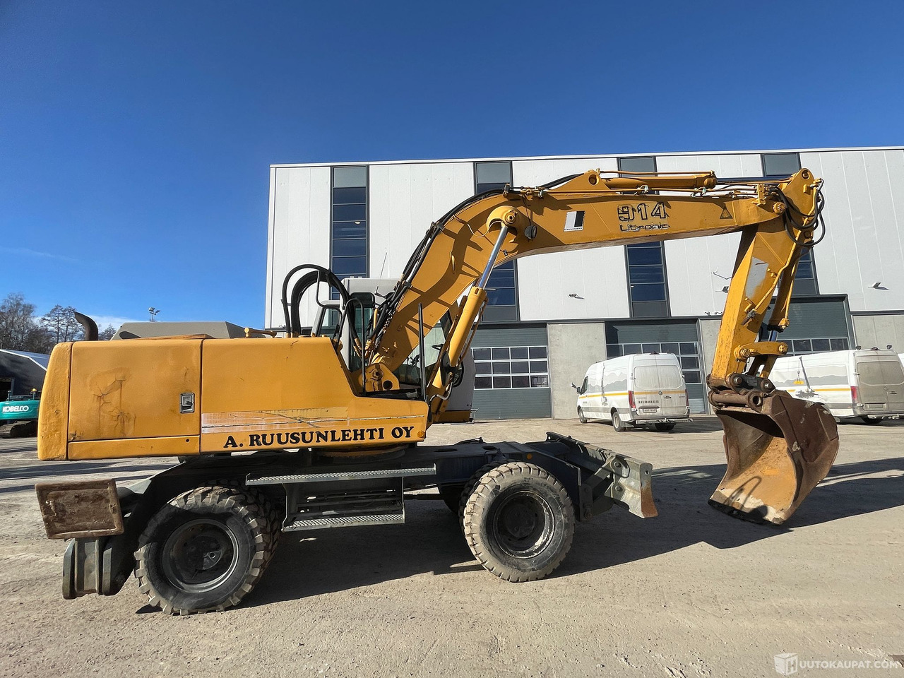 Liebherr A 914, 1998 Kaivinkone, Tuusula - מחפר גלגלים: תמונה 2 Liebherr A 914, 1998 Kaivinkone, Tuusula - מחפר גלגלים: תמונה 2