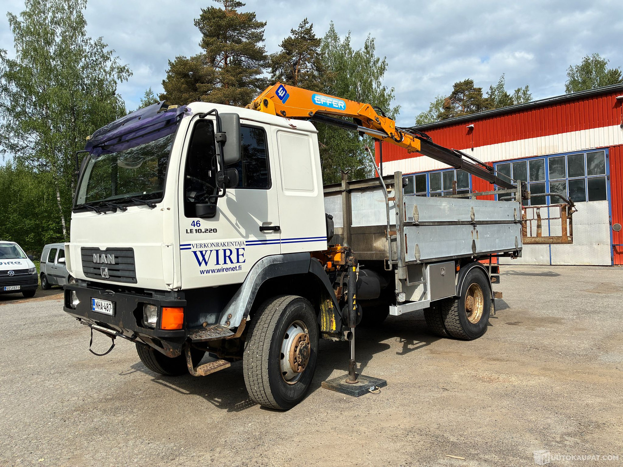 MAN 10.220, 2006 Kuorma-auto 4x4 + Effer 75 nosturi ja henkilönnostokori, Hattula - משאית: תמונה 4 MAN 10.220, 2006 Kuorma-auto 4x4 + Effer 75 nosturi ja henkilönnostokori, Hattula - משאית: תמונה 4