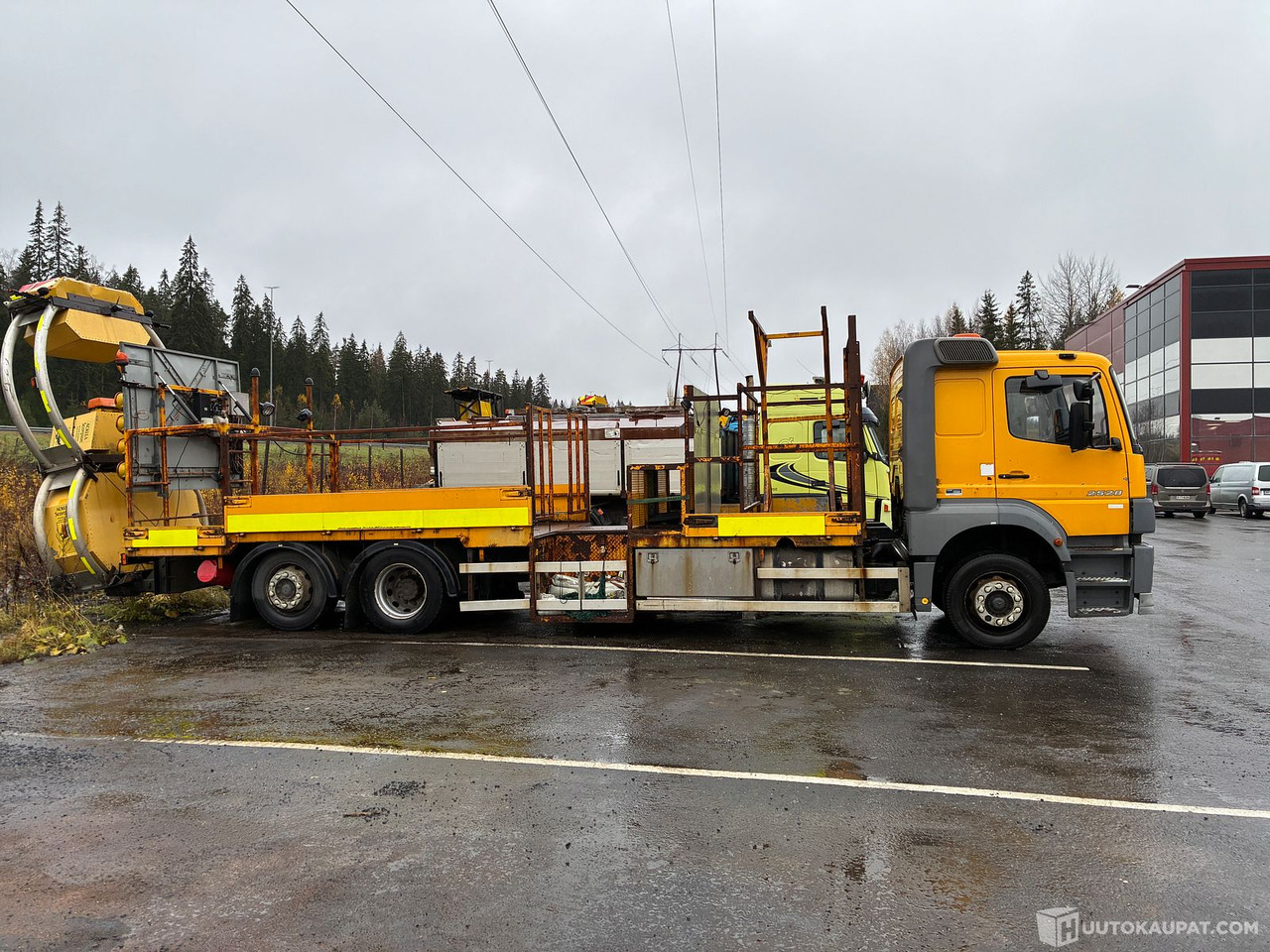 Mercedes-Benz Atego, 2003, Ylöjärvi - משאית צד נופל/ שטוחה: תמונה 4 Mercedes-Benz Atego, 2003, Ylöjärvi - משאית צד נופל/ שטוחה: תמונה 4