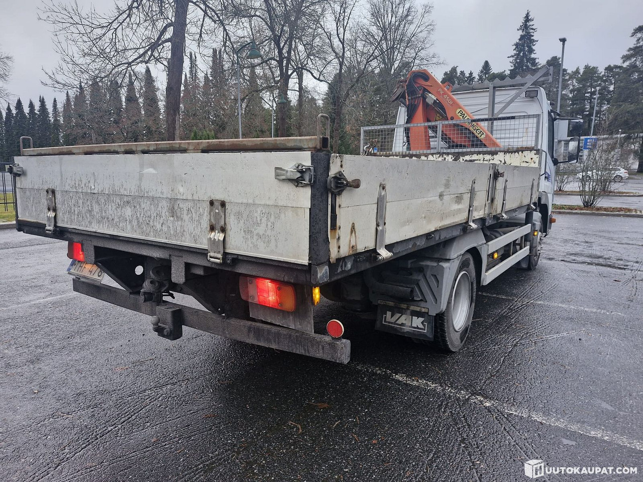 Mercedes-Benz Atego Palfingerillä, 1999, Tampere - משאית צד נופל/ שטוחה: תמונה 5 Mercedes-Benz Atego Palfingerillä, 1999, Tampere - משאית צד נופל/ שטוחה: תמונה 5