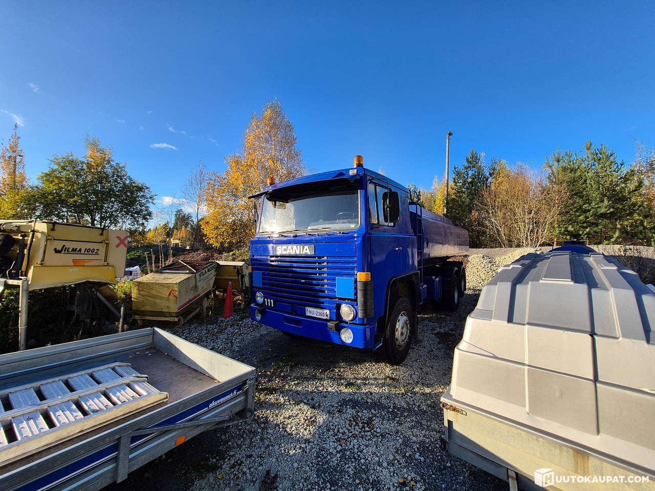 Scania 11.0, 1979, Tampere - משאית מכל: תמונה 3 Scania 11.0, 1979, Tampere - משאית מכל: תמונה 3