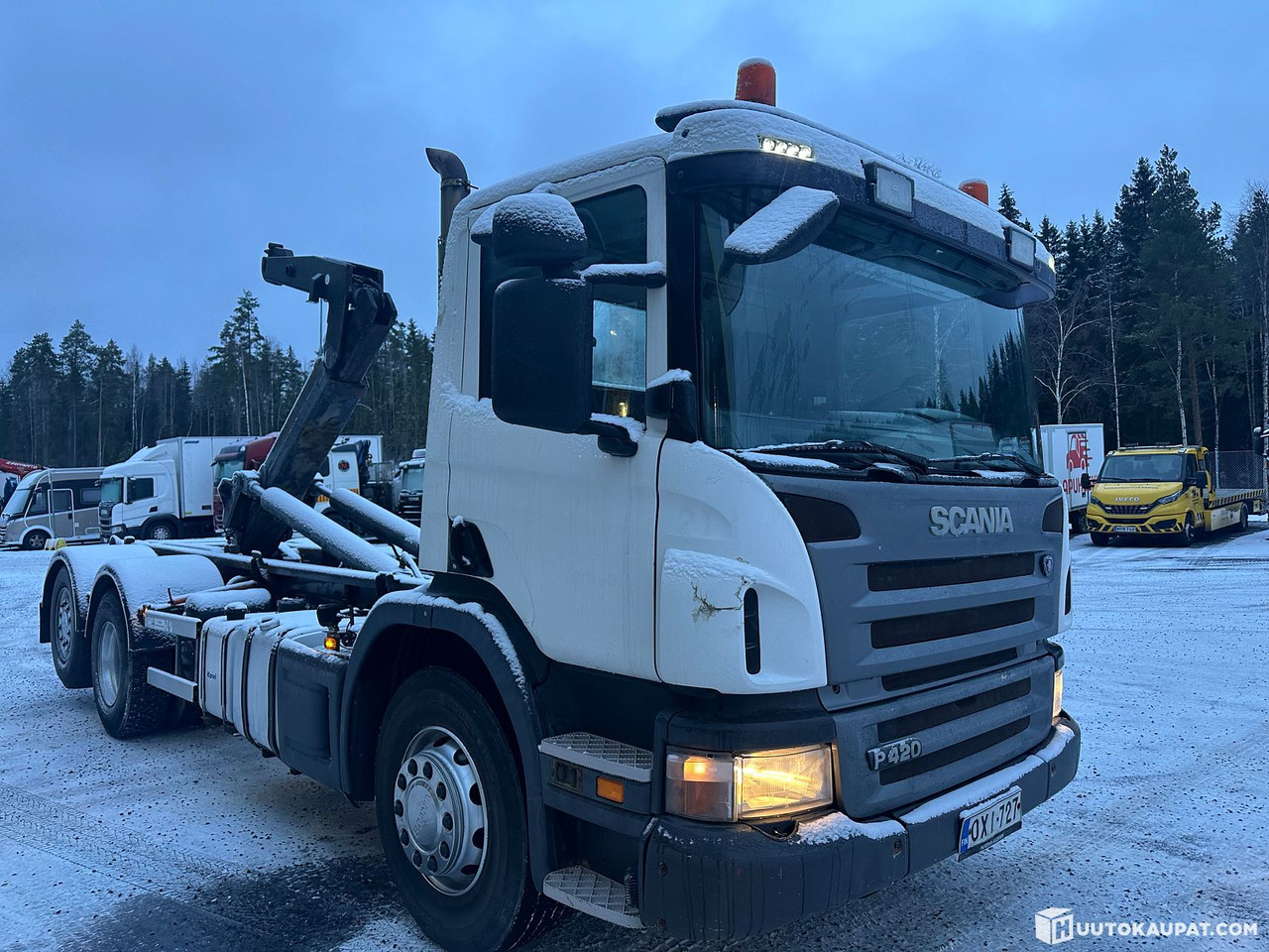 Scania P420, 2006, 1,180,000 km, Pirkkala - משאית הרמת וו: תמונה 4 Scania P420, 2006, 1,180,000 km, Pirkkala - משאית הרמת וו: תמונה 4