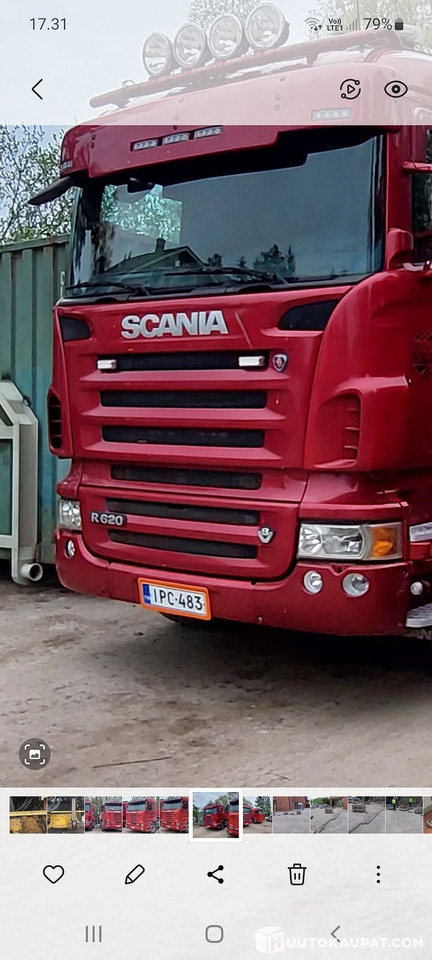 Scania R620, 2010, Lahti - משאית הרמת וו: תמונה 2 Scania R620, 2010, Lahti - משאית הרמת וו: תמונה 2