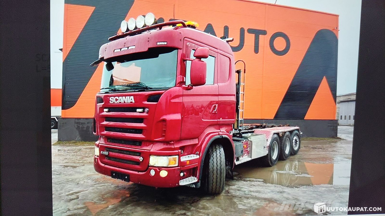 Scania R620, 2010, Lahti - משאית הרמת וו: תמונה 1 Scania R620, 2010, Lahti - משאית הרמת וו: תמונה 1