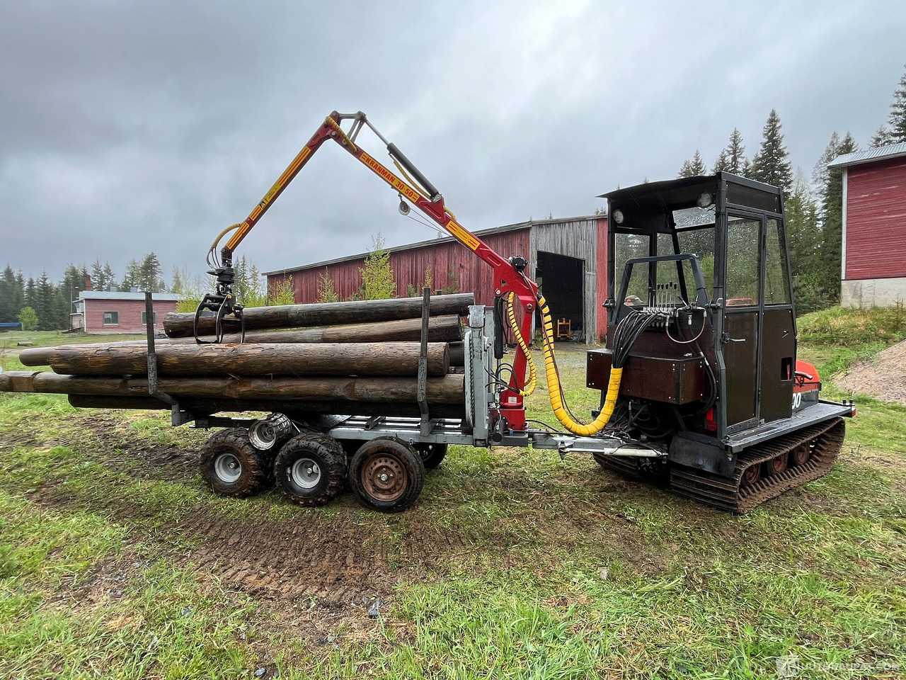 Terri 1000 D Kranmanin uudehkolla nosturilla, Kihniö - ציוד יער: תמונה 4 Terri 1000 D Kranmanin uudehkolla nosturilla, Kihniö - ציוד יער: תמונה 4